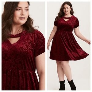 🎊Disney Mickey Mouse Velvet Dress